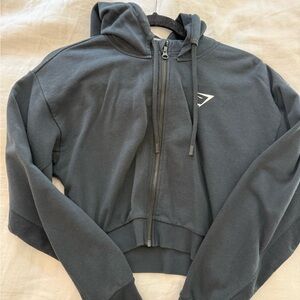 Gymshark Green Zip-Up Hoodie